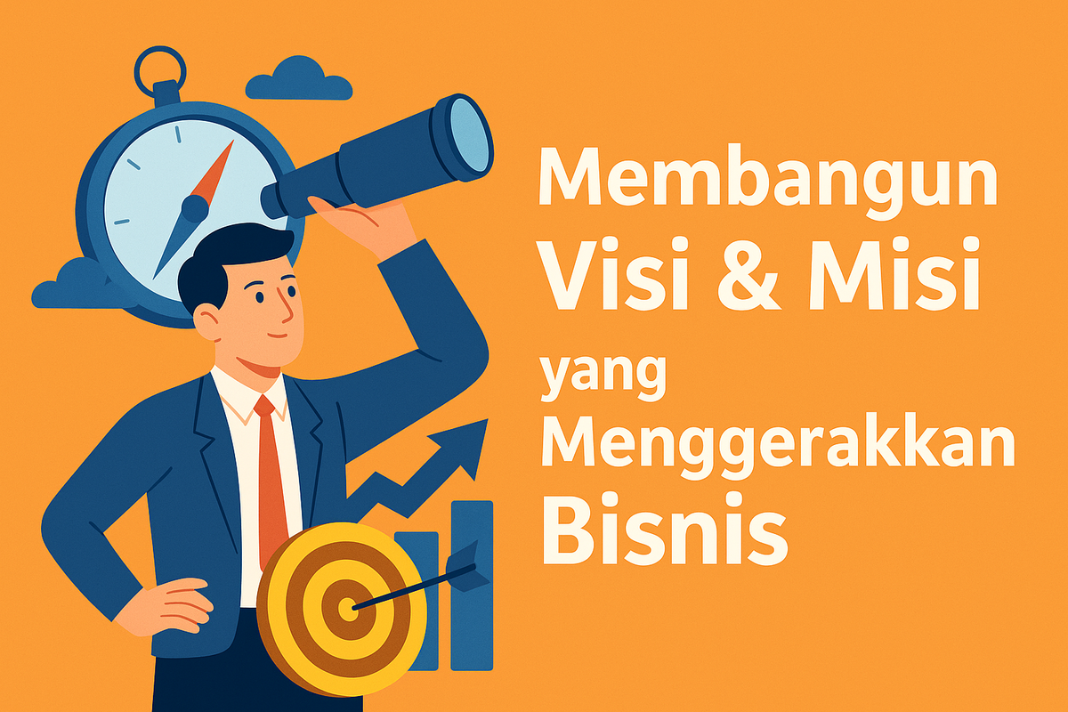 Membangun Visi & Misi yang Menggerakkan Bisnis