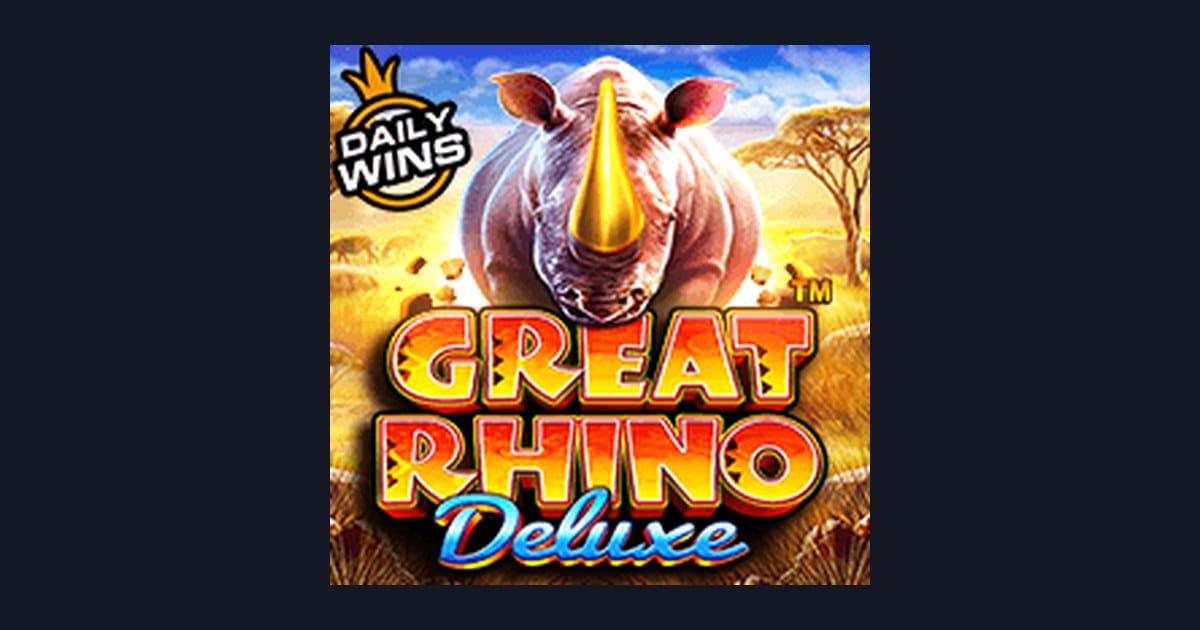 Raih Kemenangan Maksimal dengan Great Rhino Deluxe, Slot Gacor Hari Ini