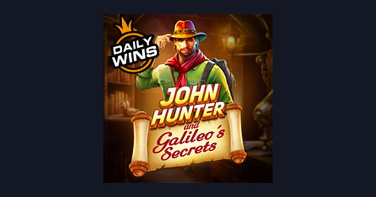 John Hunter and Galileos Secrets, Slot Anti Rungkad dengan Peluang Menarik